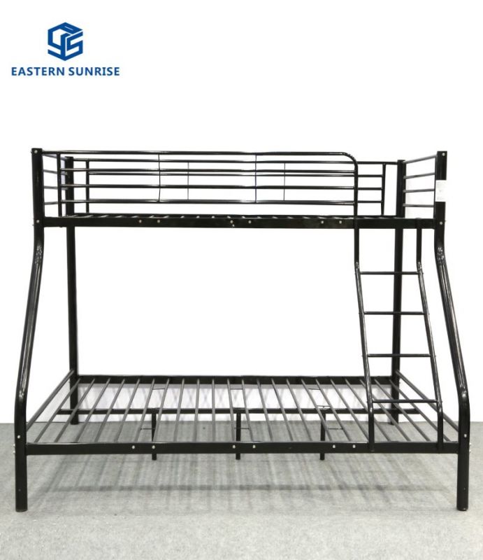 Knock Down Hotel Furniture Steel Twin over Full Bunk Bed Double Sleeper