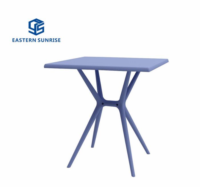 Plastic Dinning Table for Indoor and Outdoor