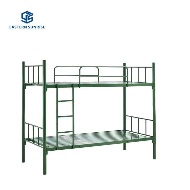 Strong and Durable Design Metal Double Layer Bed for School, Dormitory Bunk Bed